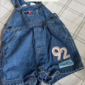 Vintage Denim Overalls for Baby